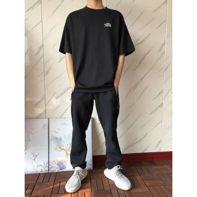 Футболка The North Face Logo With Back Inscription Never Stop Exploring "Black" фото № 8