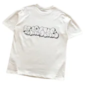 Футболка Trapstar Logo From Volumetric Round Letters "White"