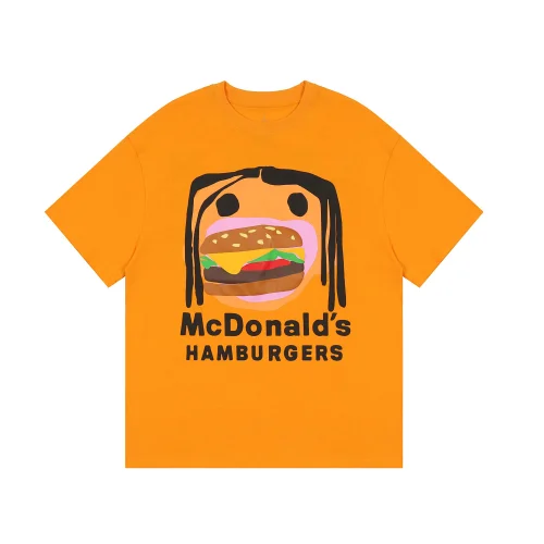 Футболка Vlone McDonalds Hamburgers "Orange"