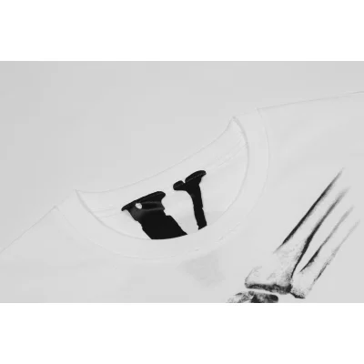 Футболка Vlone Skeleton "White" фото № 4
