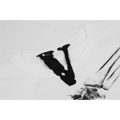 Футболка Vlone Skeleton "White" фото № 6