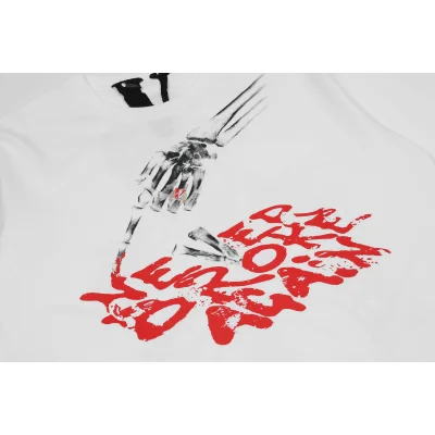 Футболка Vlone Skeleton "White" фото № 7