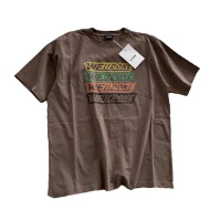 Футболка We11done Short Sleeve Logo Four Inscriptions Футболка We11done Short Sleeve Logo Four Inscriptions