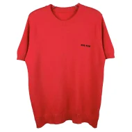 Жилетка Miu Miu Frontside Left Logo Miu Miu "Red"