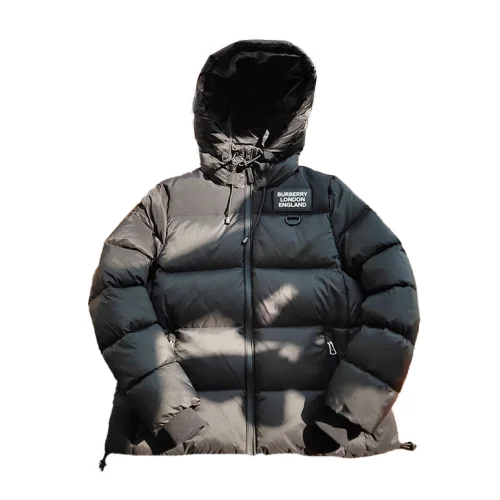 Пуховик Burberry Brand Label "Black"