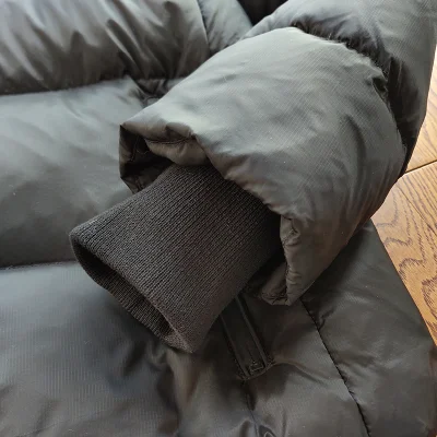 Пуховик Burberry Brand Label "Black" фото № 7