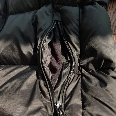 Пуховик Burberry Brand Label "Black" фото № 8