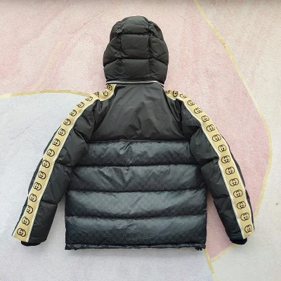 Пуховик Gucci Sleeves With Logo "Black" фото № 6