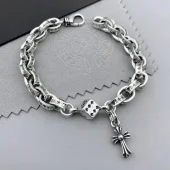 Браслет Chrome Hearts Large Chain "Silver"