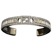 Браслет Fendi Carved Logo "Silver"