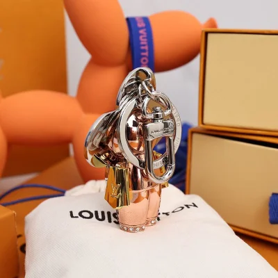 Брелок Louis Vuitton Man With Flower Face "Peach" фото № 9