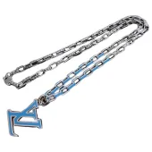 Подвеска Louis Vuitton Colorful Logo Letters "Blue"