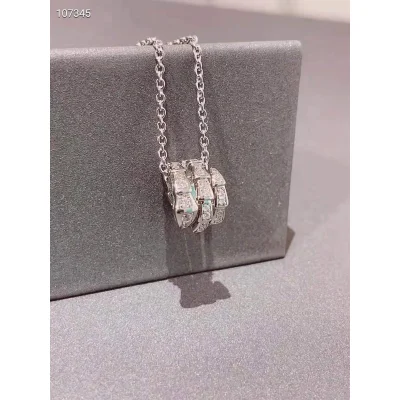 Подвеска Bulgari United Circles "Silver" фото № 2