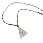 Подвеска Louis Vuitton Decoration With Logo - Triangle "Silver"