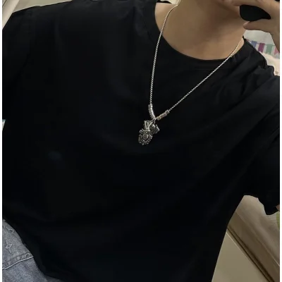 Подвеска Louis Vuitton Figure With Logo "Silver" фото № 6