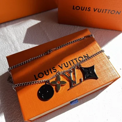 Подвеска Louis Vuitton Unique "Silver" фото № 3
