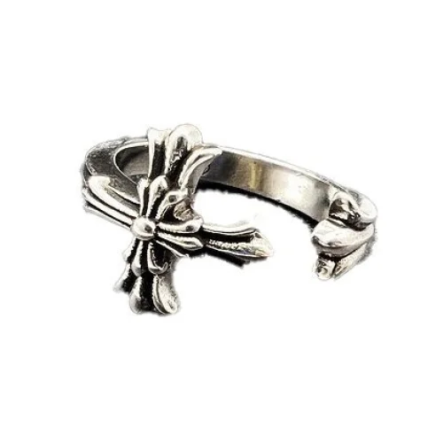 Кольцо Chrome Hearts Open End Of Various Shapes - Cross "Silver"