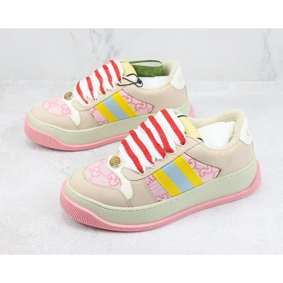 Gucci Double Screener "Beige/Pink/Monogram" фото № 5