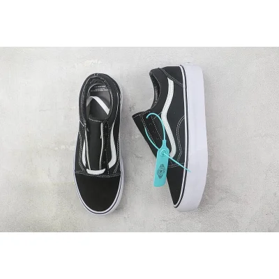 Vans Old Skool "Black/White Stitch" фото № 7