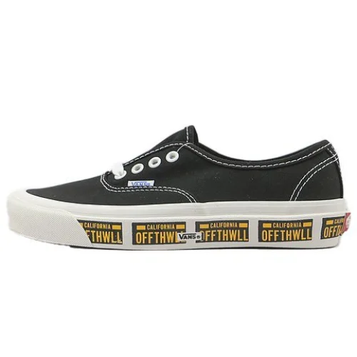 Vans Authentic "Vanity Plate/Black"