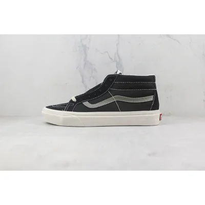 Vans SK8-Mid "Black/Olive Green" фото № 2