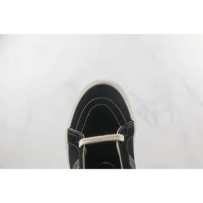 Vans SK8-Mid "Black/Olive Green" фото № 4