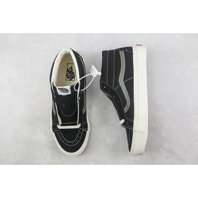 Vans SK8-Mid "Black/Olive Green" фото № 7