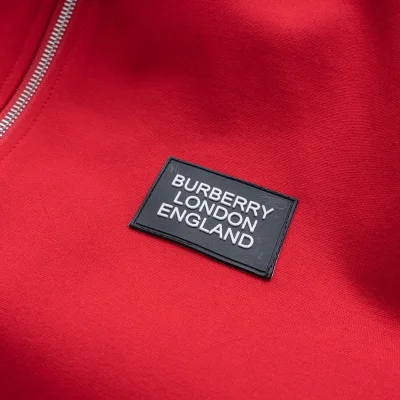 Худи Burberry On The Style ZIP "Red" фото № 4