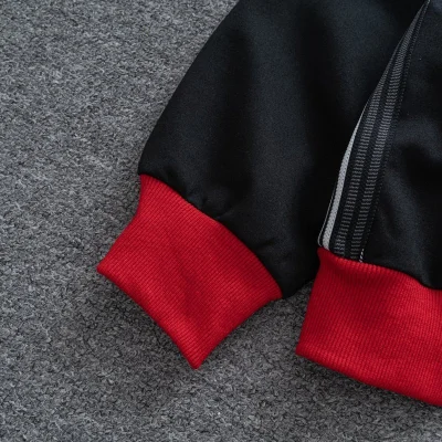 Худи Burberry On The Style ZIP "Red" фото № 6