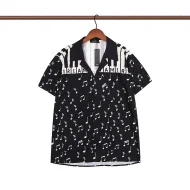 Рубашка Amiri Short Sleeve Piano "Black/White"