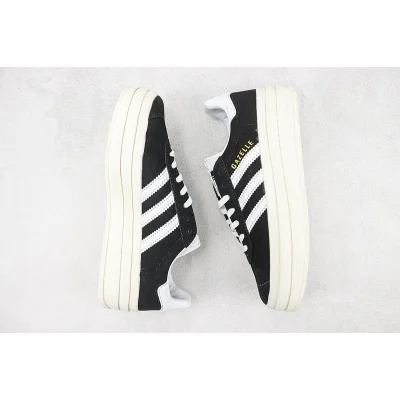 Adidas Gazelle Bold "Black/White" фото № 7