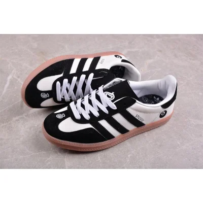 Stussy x Adidas Gazelle Indoor "Black Pink" фото № 4