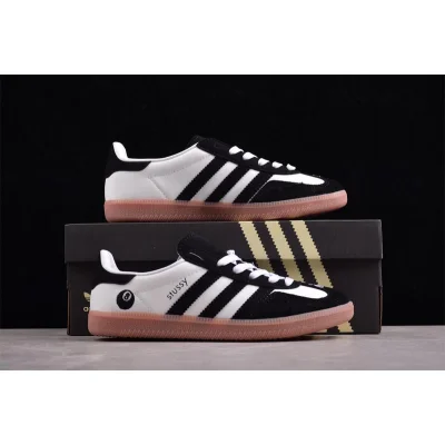 Stussy x Adidas Gazelle Indoor "Black Pink" фото № 5