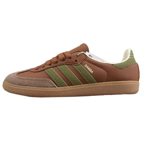 Adidas Samba OG "Brown Olive Strata"