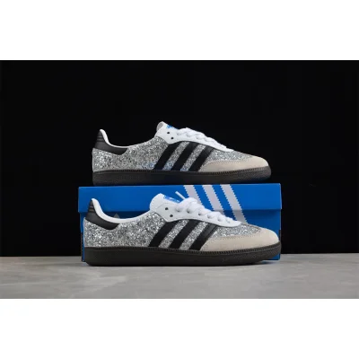 Adidas Samba OG "Silver/Beige/White/Black" фото № 9