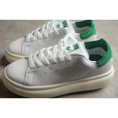 Adidas Originals Stan Smith PF "White/Off White/Green" фото № 6
