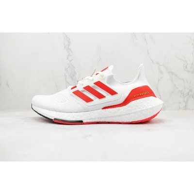 Adidas UltraBoost 22 "White Vivid Red" фото № 2