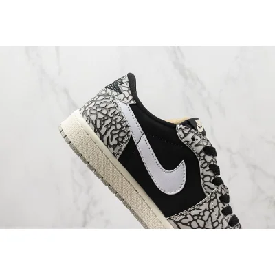 Air Jordan 1 Low OG "Black Cement" фото № 4
