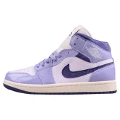 Air Jordan 1 Mid "Purple/Sail"
