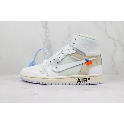 Off-White x Air Jordan 1 Retro High "White" фото № 2