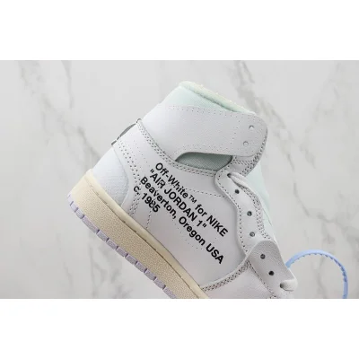Off-White x Air Jordan 1 Retro High "White" фото № 3