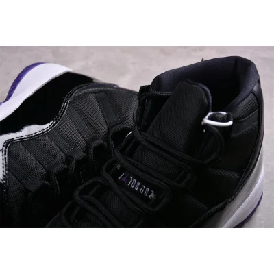 Air Jordan 11 Retro "White/Purple Black" фото № 3