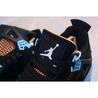 Air Jordan 4 Retro "Black/Blue/Orange" фото № 4