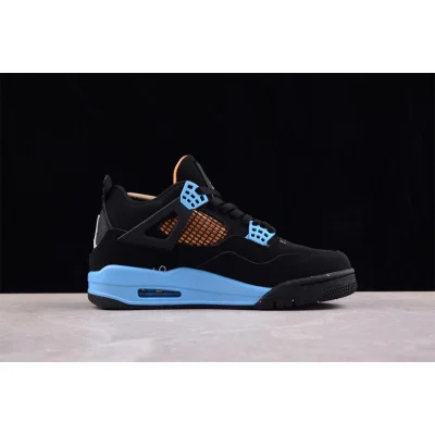 Air Jordan 4 Retro "Black/Blue/Orange" фото № 8
