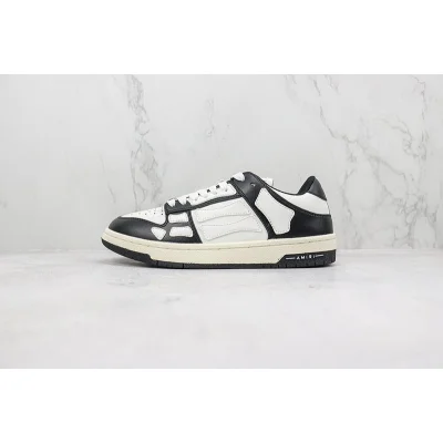 Amiri Skel Top Low "Black/White Bones" фото № 2
