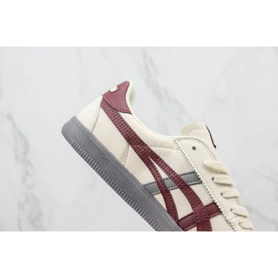 Onitsuka Tiger x Asics Tokuten "Off White/Grey/Burgundy" фото № 3