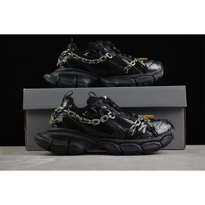 Balenciaga Phantom Sneaker 3XL "Black/Silver" фото № 9