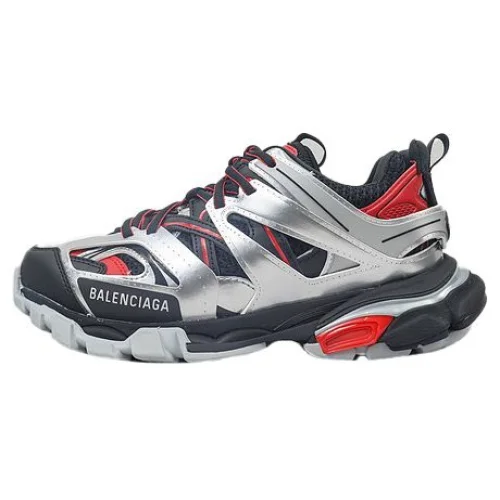 Balenciaga Track "Silver/Red/Black"