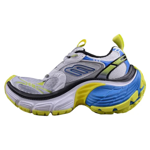 Balenciaga Track Sneaker "White/Silver/Yellow/Green"