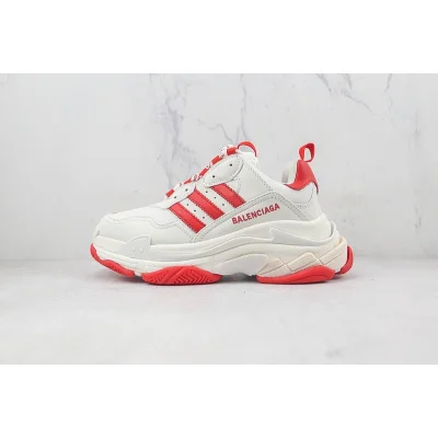 Balenciaga Triple S "White/Red" фото № 2